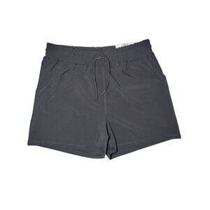 Beverly Hills Polo Club Black Rapid Dry Tech Activewear Shorts L NWT Drawstring